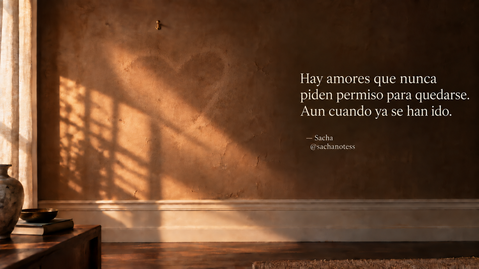 Arte de la cita Loves Never Ask Permission en español